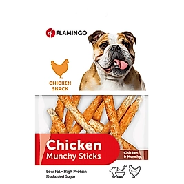 Flamingo Chicken Et Sargılı Munchy Köpek Ödülü 80Gr.