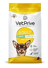 Vet Prive Mini ve Küçük Irk Yetişkin Köpek Maması Kuzu Etli 3 kg