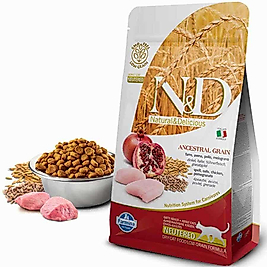 N&D Low Tavuk & Nar Neutered Cat 1,5 Kg