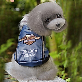 Lion Harley Davidson Logolu Mont Köpek Elbise